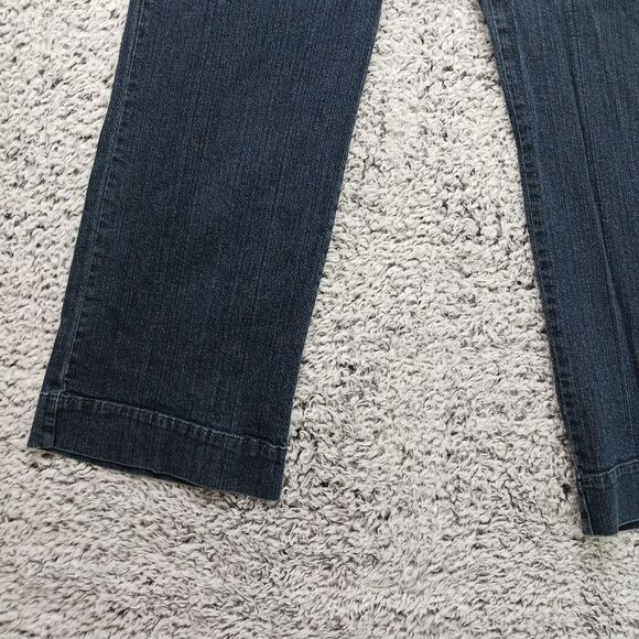 Dockers Ideal Collection Oetite Women's 12P Dark Wash Trouser, Pant, Jean. Blue. - Picture 7 of 12